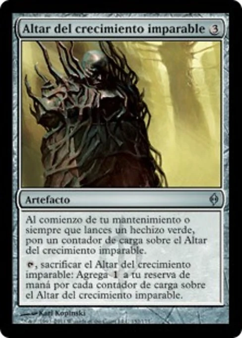 Altar del crecimiento imparable