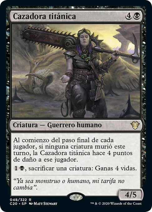 Cazadora titánica