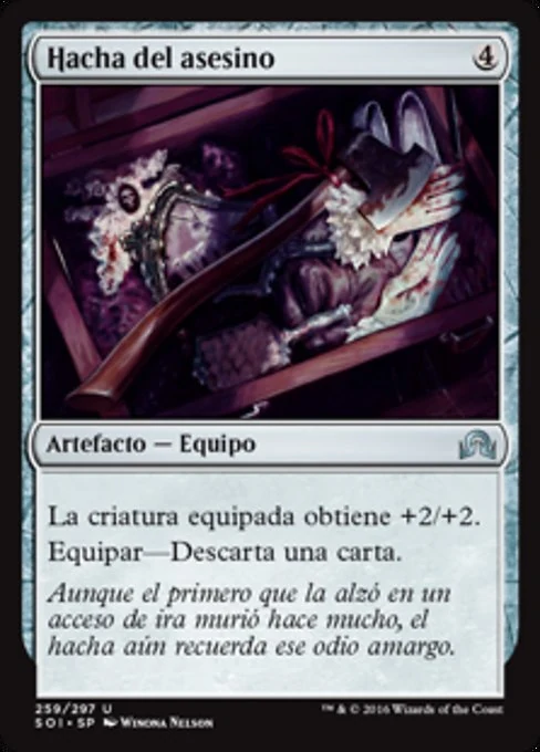 Hacha del asesino