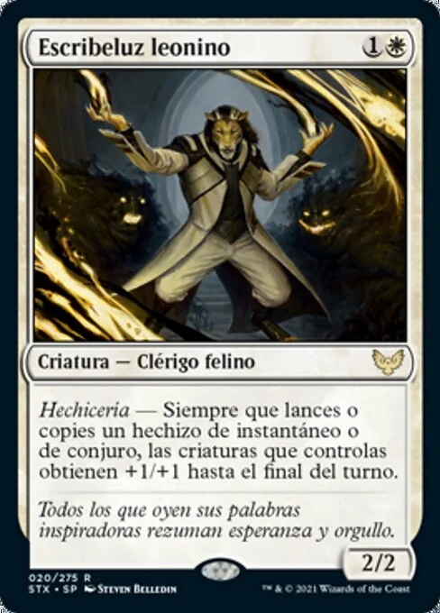 Escribeluz leonino