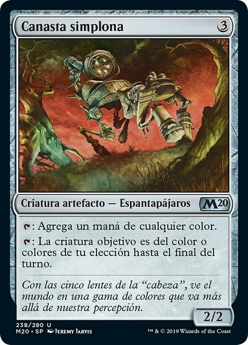 Canasta simplona
