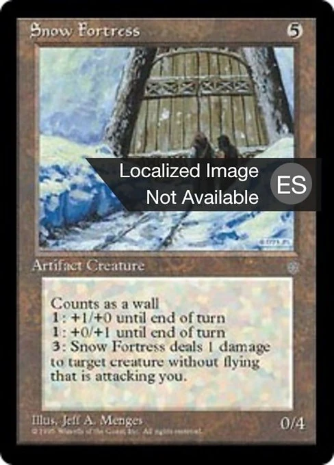 Fortaleza en la nieve