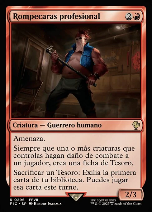 Rompecaras profesional