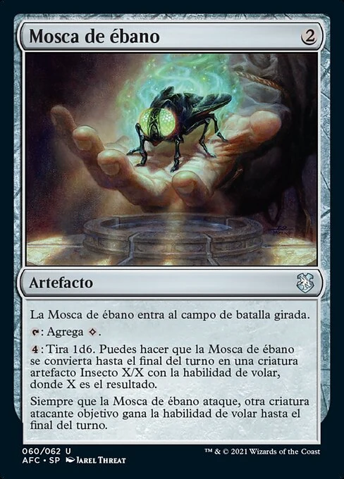 Mosca de ébano