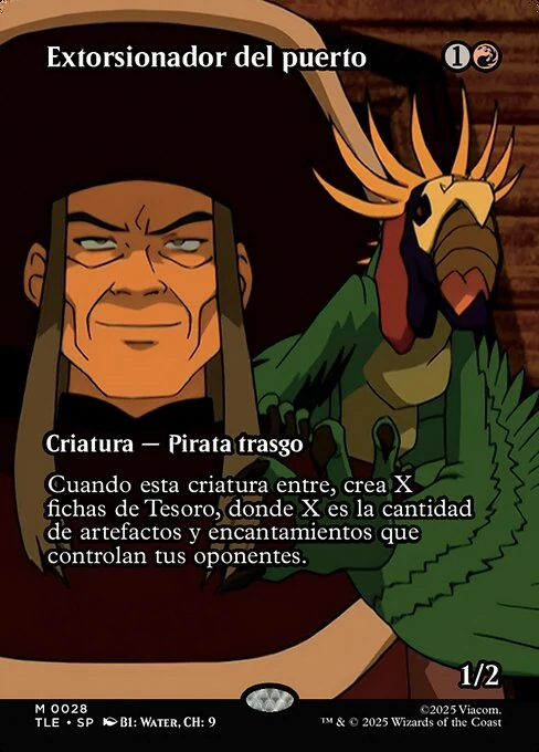 Extorsionador del puerto