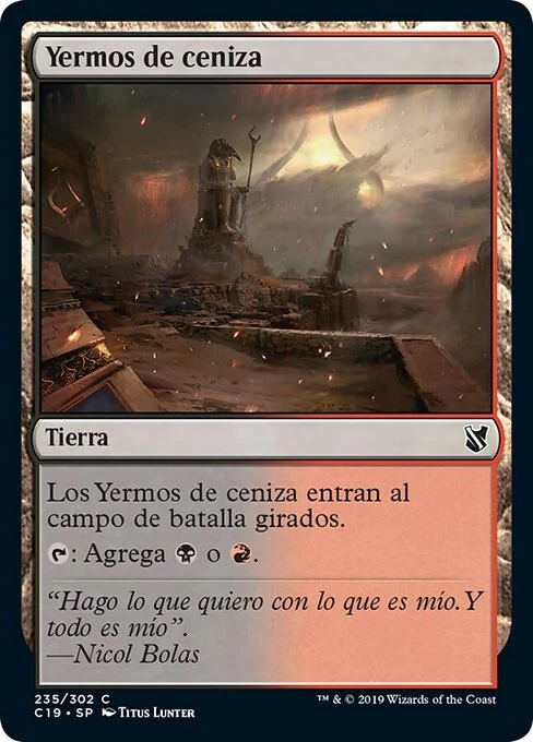 Yermos de ceniza