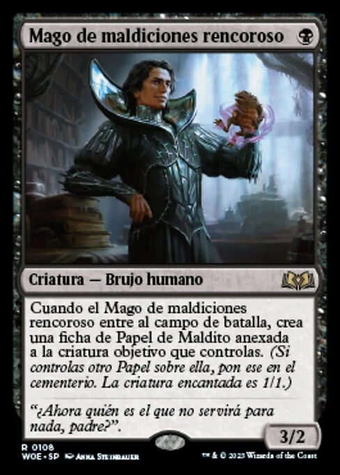 Mago de maldiciones rencoroso