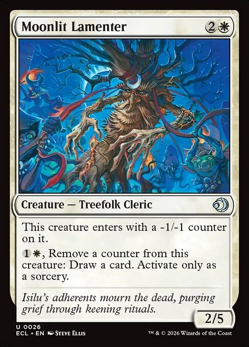 Lamentador bajo la luna