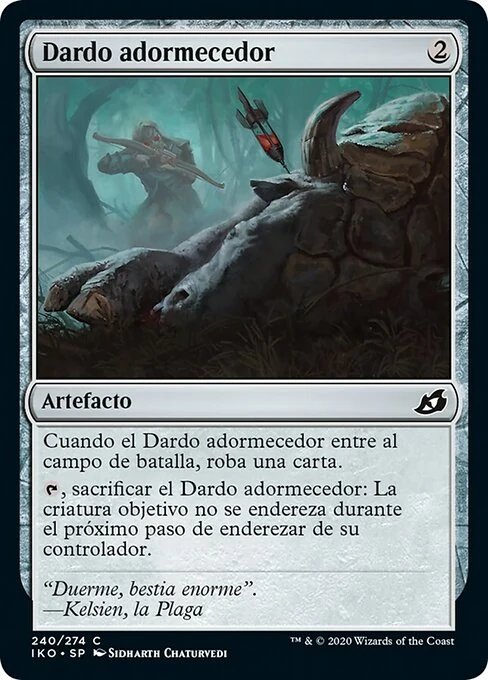 Dardo adormecedor