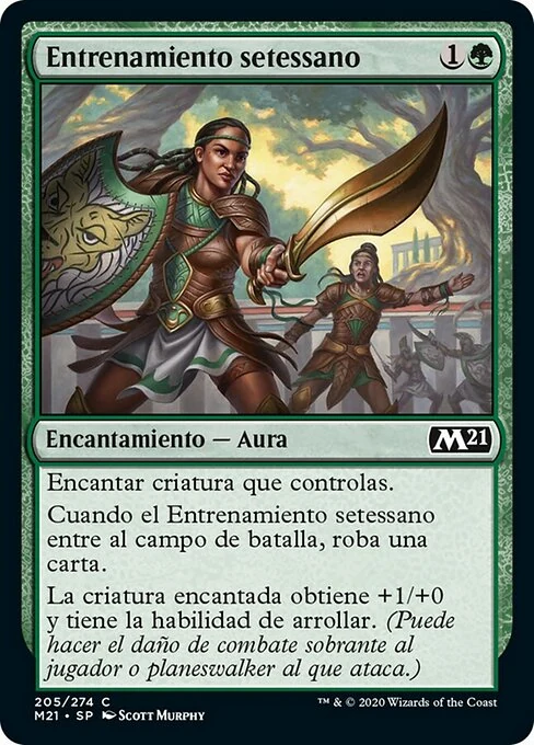 Entrenamiento setessano