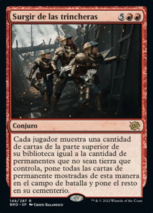 Surgir de las trincheras