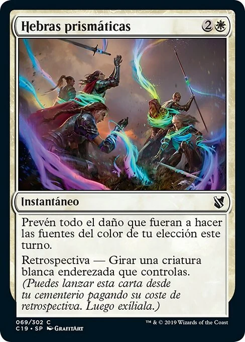 Hebras prismáticas