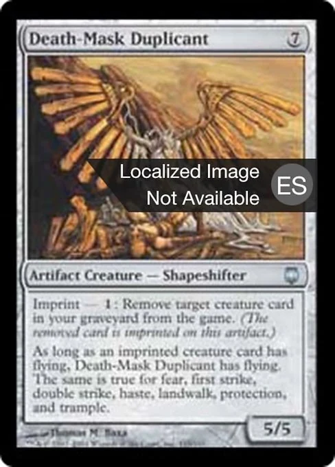 Duplicante máscara de muerte