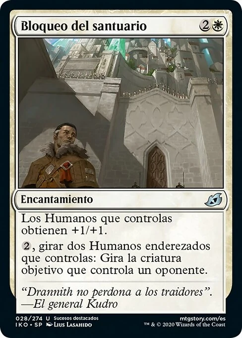 Bloqueo del santuario