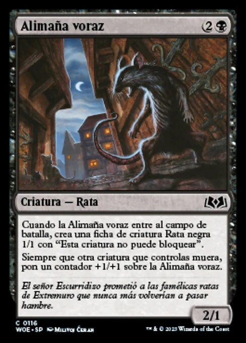Alimaña voraz