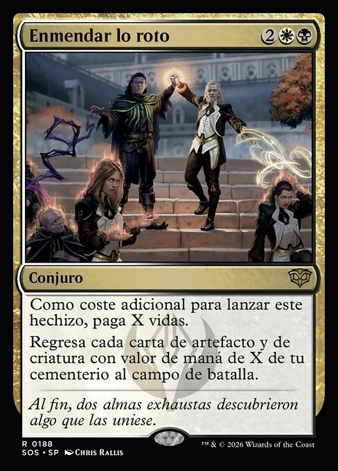 Enmendar lo roto