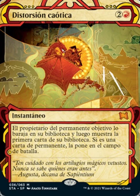 Distorsión caótica