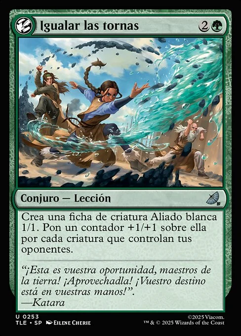 Igualar las tornas