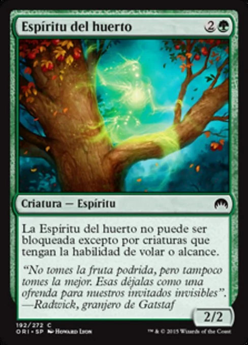 Espíritu del huerto