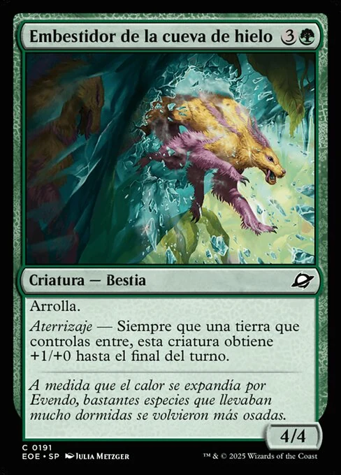 Embestidor de la cueva de hielo