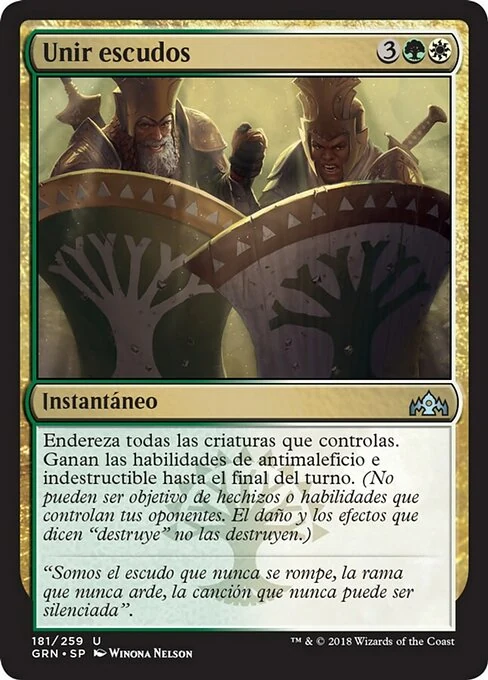 Unir escudos