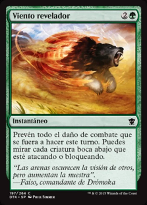 Viento revelador