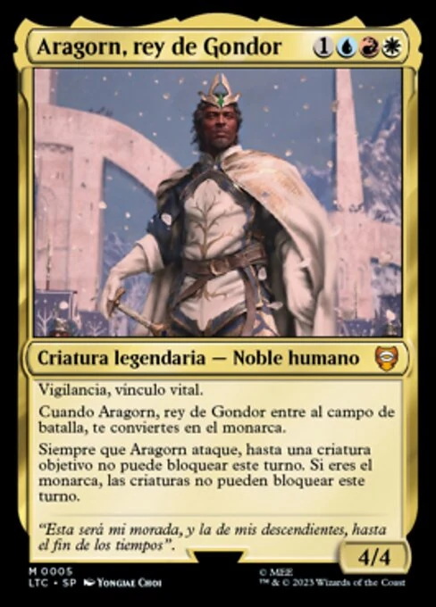 Aragorn, rey de Gondor