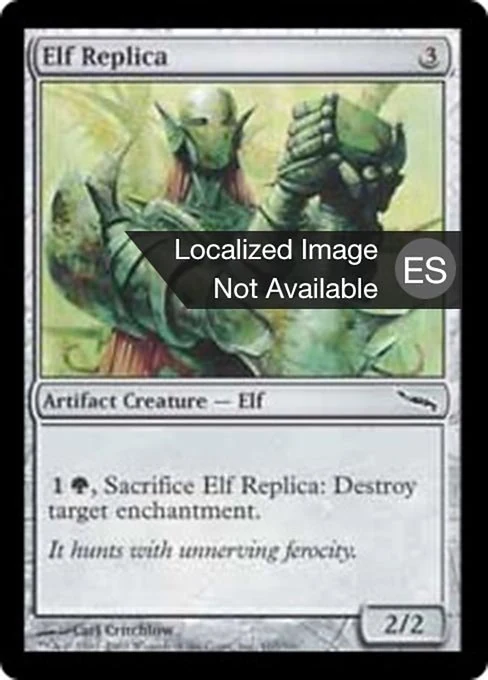 Réplica de elfo