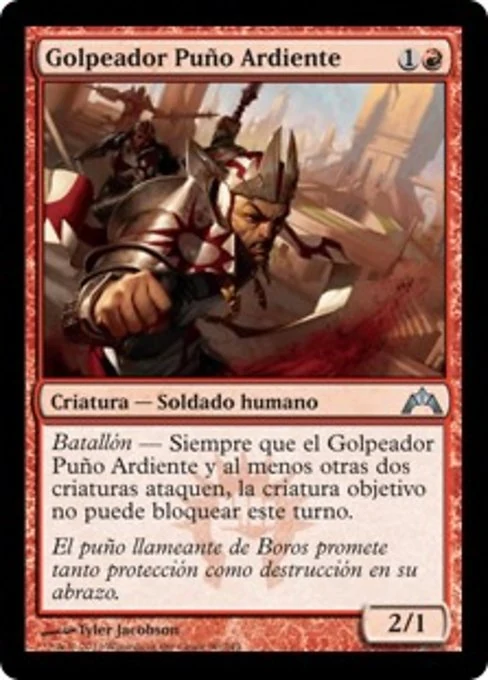 Golpeador Puño Ardiente