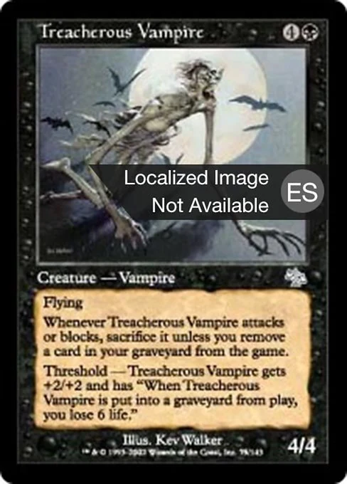 Vampiro traicionero