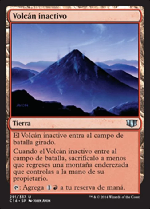 Volcán inactivo