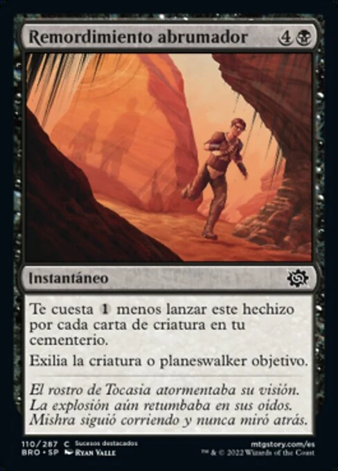 Remordimiento abrumador