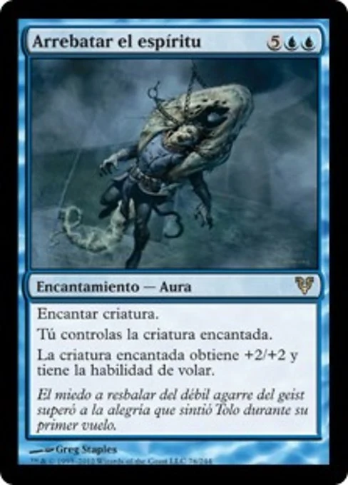 Arrebatar el espíritu