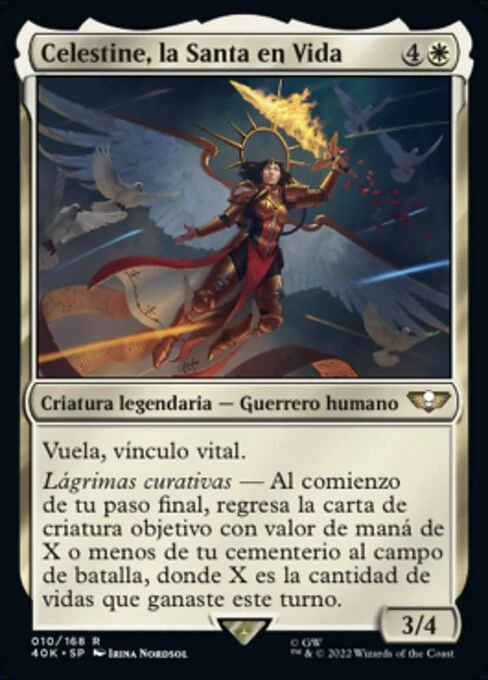 Celestine, la Santa en Vida