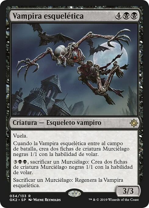 Vampira esquelética