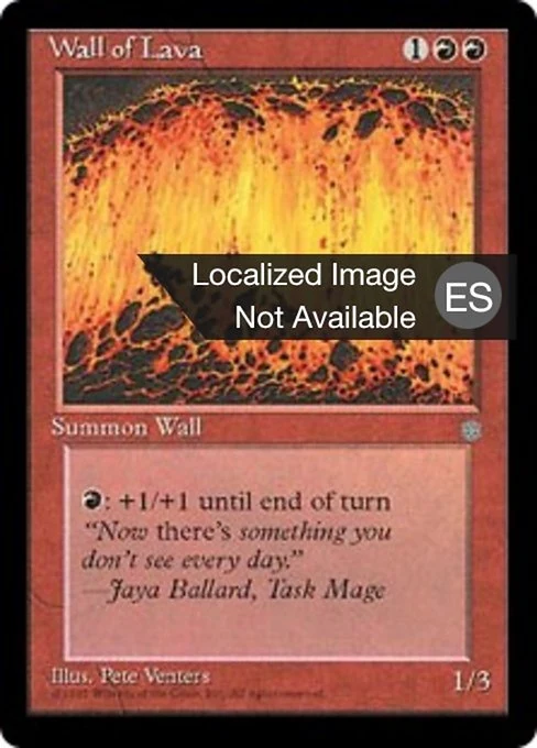 Muro de lava