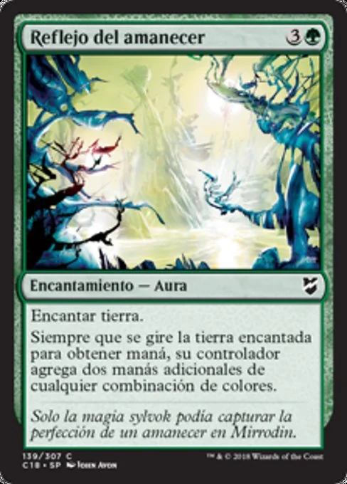Reflejo del amanecer