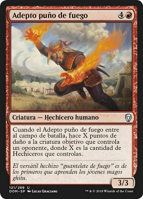 Adepto puño de fuego