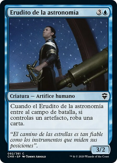 Erudito de la astronomía