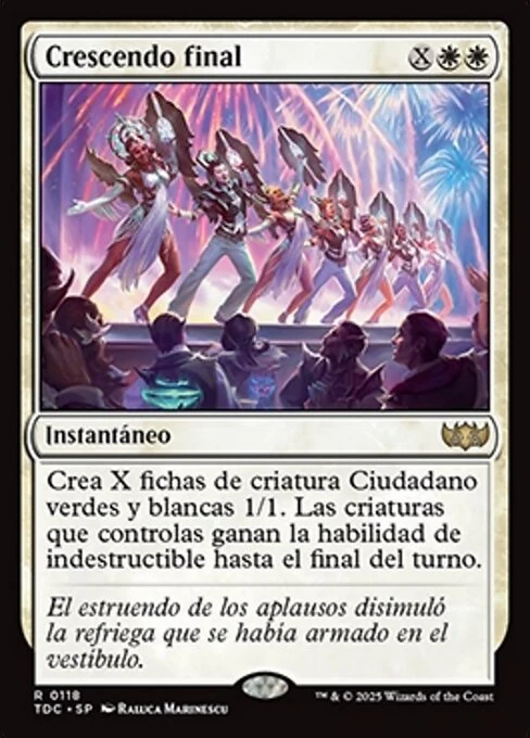 Crescendo final