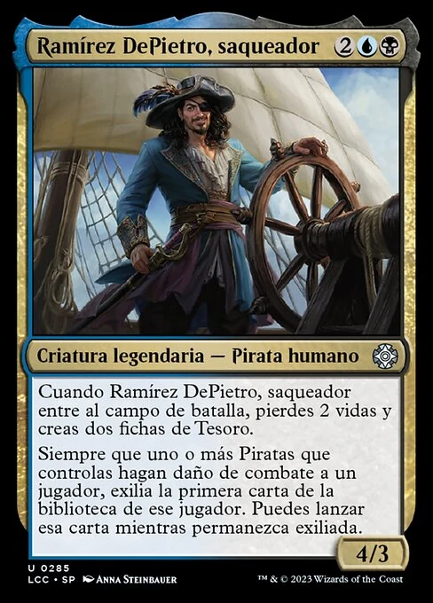 Ramírez DePietro, saqueador