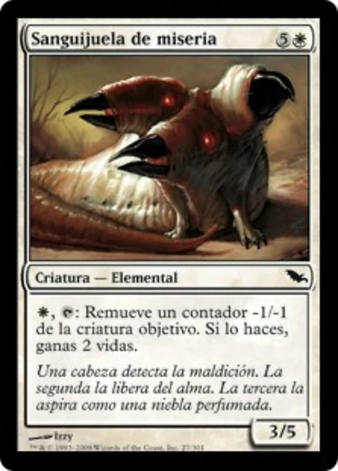 Sanguijuela de miseria