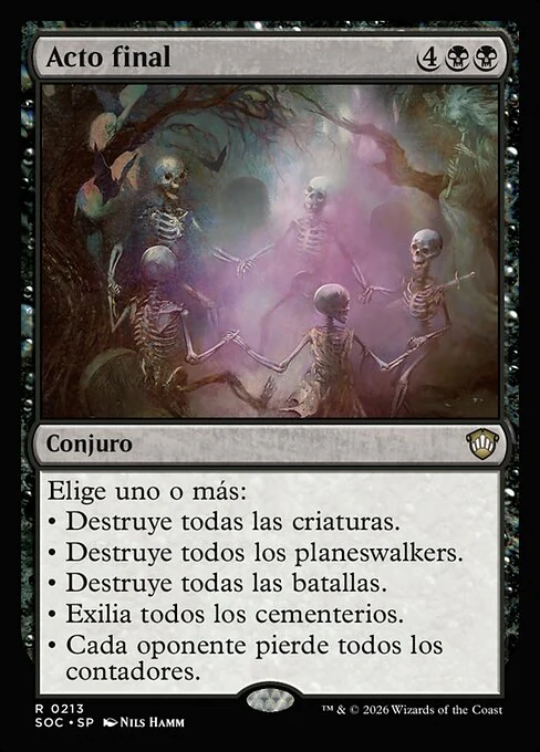Acto final
