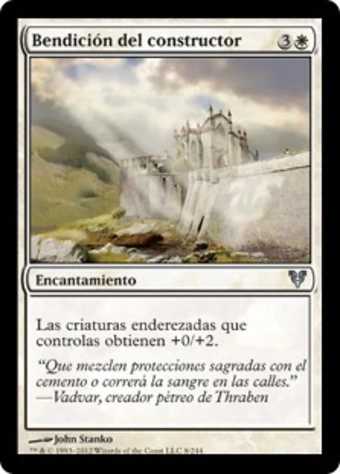 Bendición del constructor