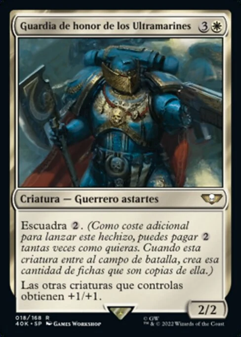 Guardia de honor de los Ultramarines