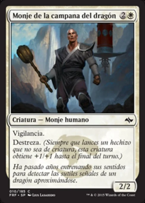 Monje de la campana del dragón