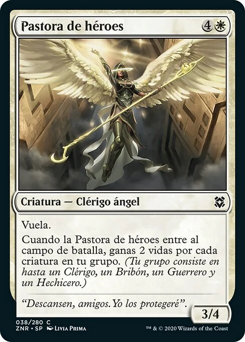 Pastora de héroes