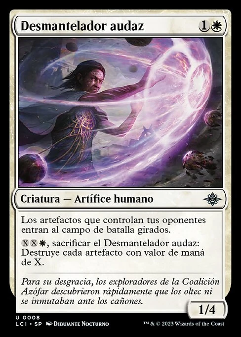Desmantelador audaz