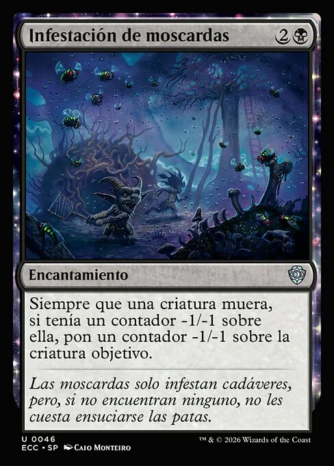 Infestación de moscardas