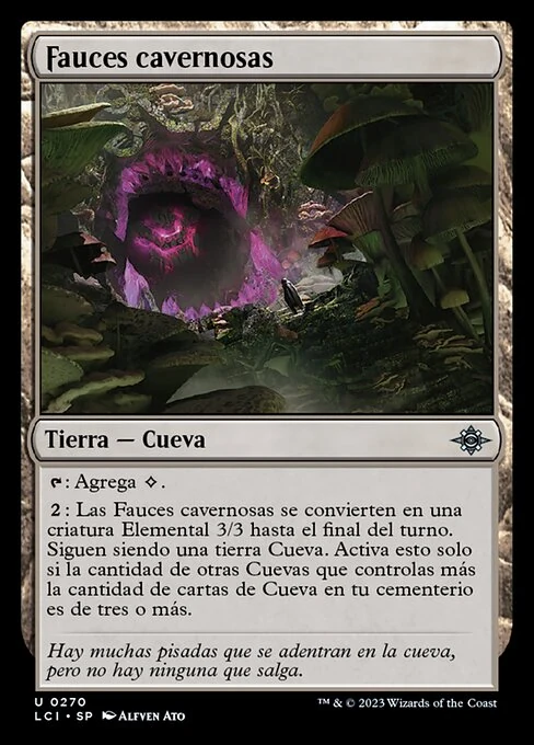 Fauces cavernosas
